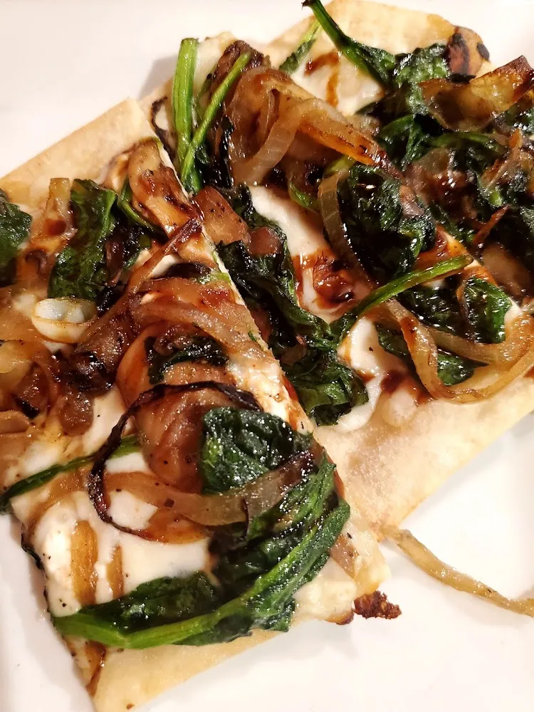 Mushroom Goat Cheese Flatbread